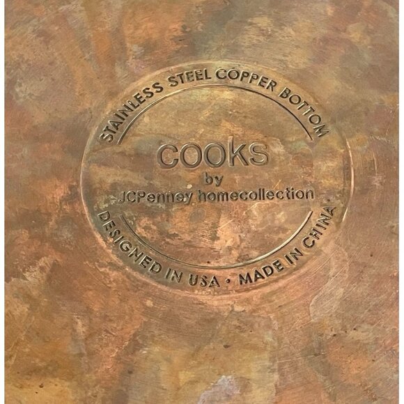 Cooks Stainless Steel Copper Bottom Dutch Oven Stock Pot 8 Qt with Lid - Picture 6 of 6